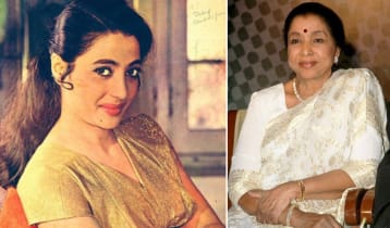 সুচিত্রার কাঁপা ঠোঁটে আশা ভোসলে