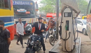 জ্বালানি সংকটে বিপাকে ঢাকা-টাঙ্গাইল মহাসড়কের চালকরা