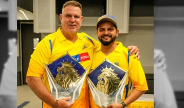 চেন্নাইয়ের প্রথম ‘হল অব ফেমে’ রায়না-হেইডেন