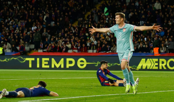 বার্সেলোনাকে বিদায় করে সেমিফাইনালে আতলেতিকো