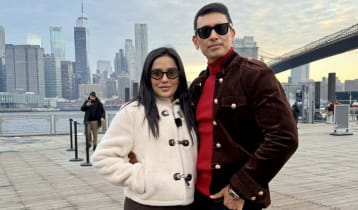 ঠিকানায় গানের তালে নাচলেন জায়েদ-মাহি