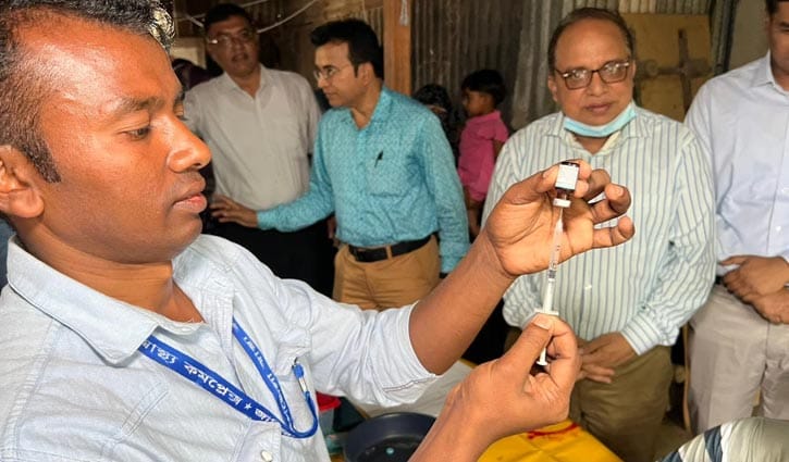 জাজিরায় ৩ সপ্তাহে হামের টিকা পাবে ৩০ হাজার শিশু