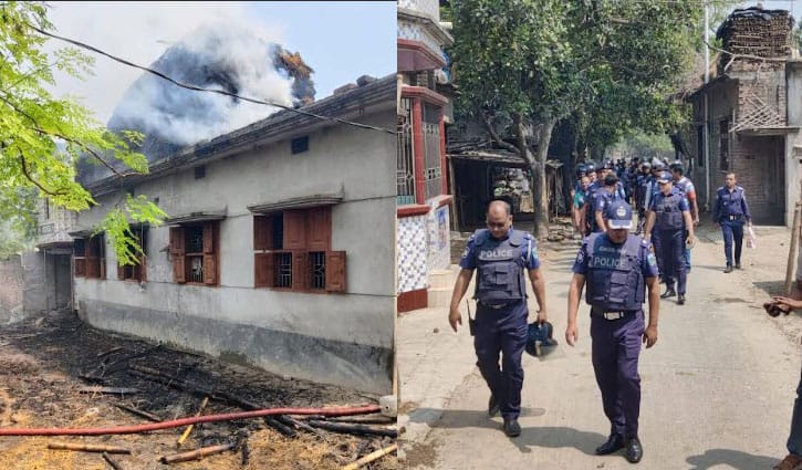 সালিশি বৈঠকে বাকবিতণ্ডা থেকে সংঘর্ষ, অর্ধশতাধিক ককটেল বিস্ফোরণ 