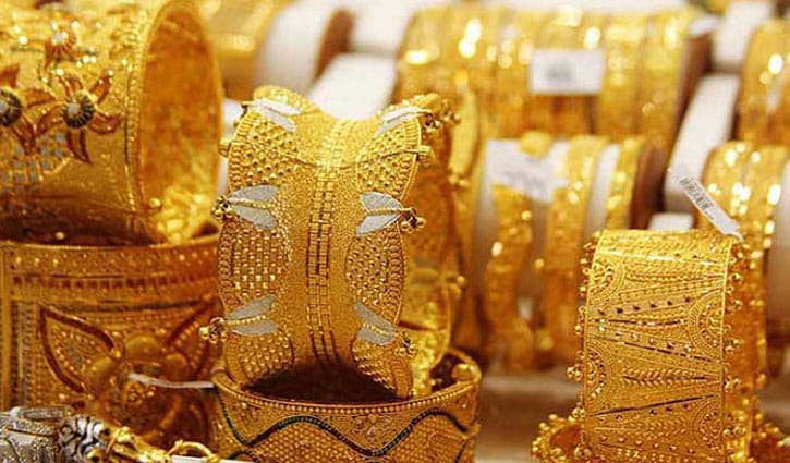 ভরিতে স্বর্ণের দাম বাড়লো ৫ হাজার টাকার বেশি