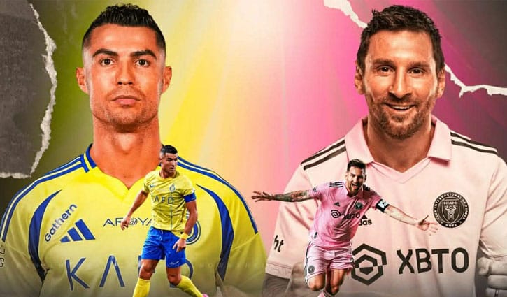 মেসির ৯০০ গোল, রোনালদোর ১০০০ হবে কবে?