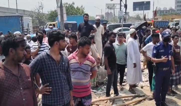 নারায়ণগঞ্জে মহাসড়ক থেকে সহস্রাধিক দোকান উচ্ছেদ