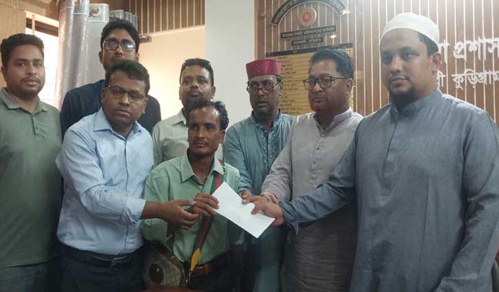 ভাইরাল তাজুর পাশে উপজেলা প্রশাসন