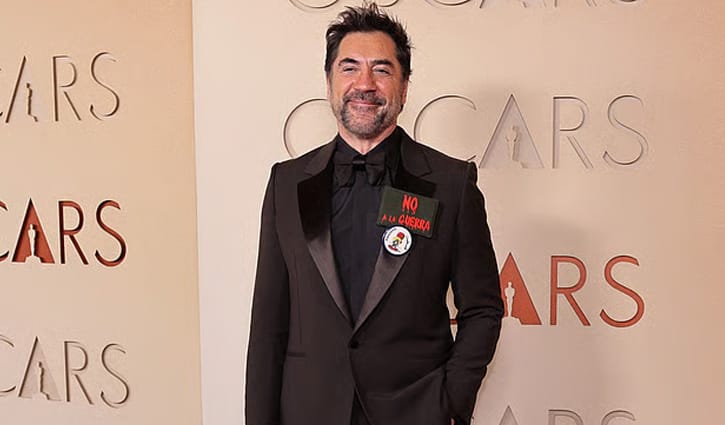 যুদ্ধ নয়, মুক্ত হোক ফিলিস্তিন, অস্কার মঞ্চে অভিনেতা হাভিয়ের