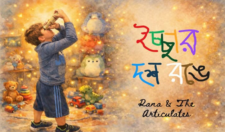 ‘ইচ্ছার দশ রঙে’ অ্যালবাম নিয়ে হাজির হলেন রানা