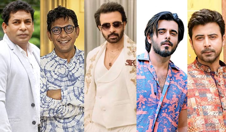 ঈদের পর্দায় পাঁচ নায়কের লড়াই