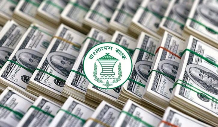 বৈদেশিক মুদ্রার রিজার্ভ ৩৪.৪৩ বিলিয়ন ডলার