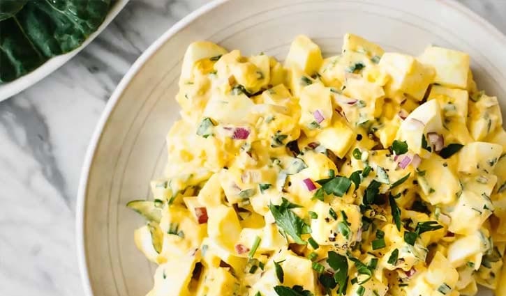 শরীরে দ্রুত প্রোটিনের জোগান দেয় ‘ডিমের সালাদ’ 