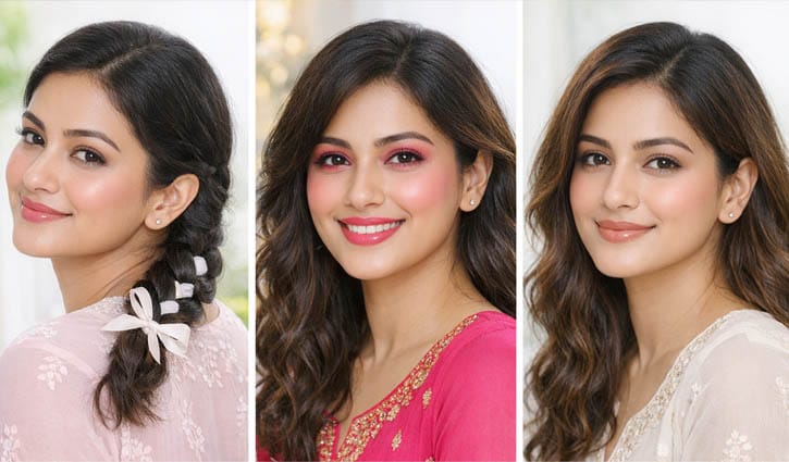 ঈদের দিন সকালের ৩টি সহজ ও সুন্দর সাজ