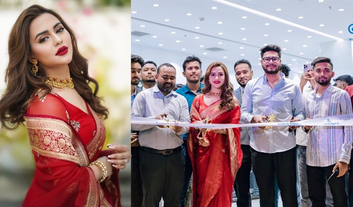 যুদ্ধের ছায়া পেরিয়ে মঞ্চে নুসরাত ফারিয়া