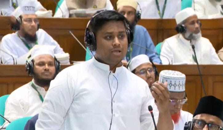 মানবাধিকার কমিশন প্রসঙ্গে সংসদে হাসনাতের কড়া সমালোচনা