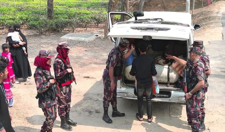 জ্বালানি তেলের পাচার ঠেকাতে হবিগঞ্জ সীমান্তে সতর্ক বিজিবি