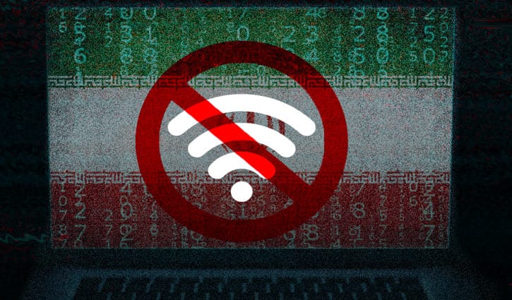 ইরানে ইতিহাসের দীর্ঘতম ইন্টারনেট শাটডাউন