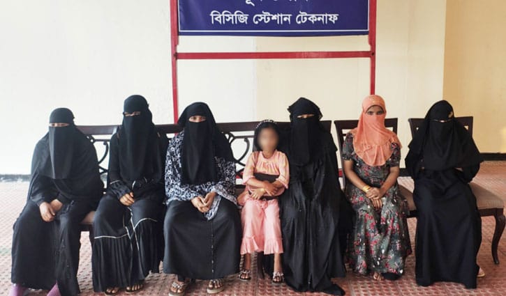 মালয়েশিয়ায় পাচারকালে ৭ নারী-শিশু উদ্ধার 