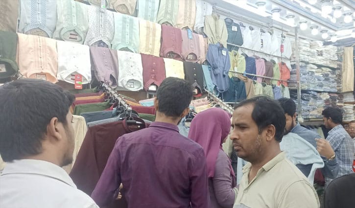 সরেজিমন ঈদ বাজার: পাঞ্জাবির বেচাবিক্রি এবার ‘ভালোই’