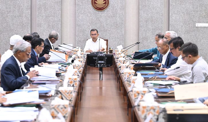 প্রধানমন্ত্রী তারেক রহমানের সভাপতিত্বে মন্ত্রিসভার বৈঠক