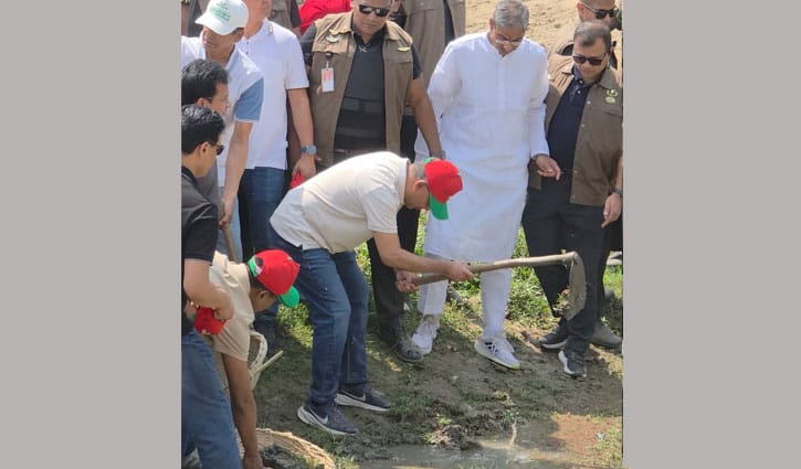খাল খনন কর্মসূচি উদ্বোধন করলেন প্রধানমন্ত্রী