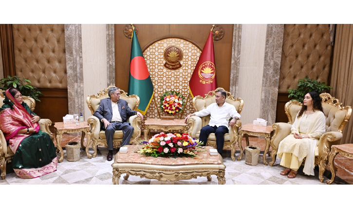 বঙ্গভবনে রাষ্ট্রপতির সঙ্গে প্রধানমন্ত্রীর সাক্ষাৎ