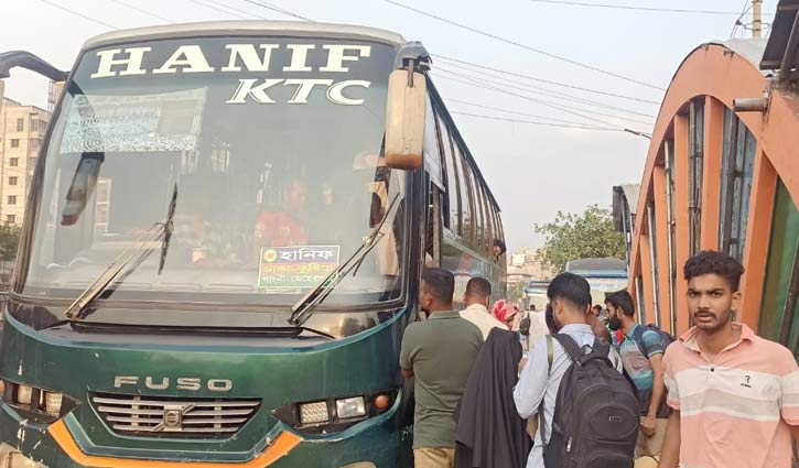 দিনশেষে গাবতলীতে ঈদযাত্রায় নেই চিরচেনা ভিড়