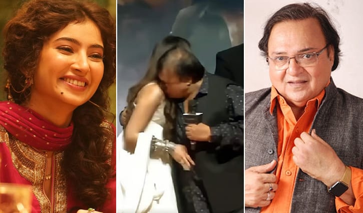 সারার খোলা কাঁধে চুম্বন: বিতর্কের মুখে নীরবতা ভাঙলেন অভিনেতা