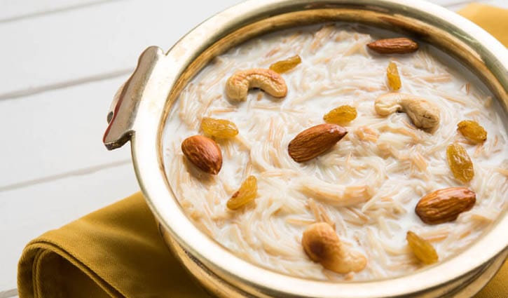 ঈদের দিন সকালে পাতে পড়ুক ‘শির খুরমা’