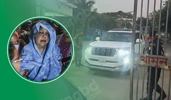 কাশিমপুর কারাগার থেকে মুক্ত শিরীন শারমিন