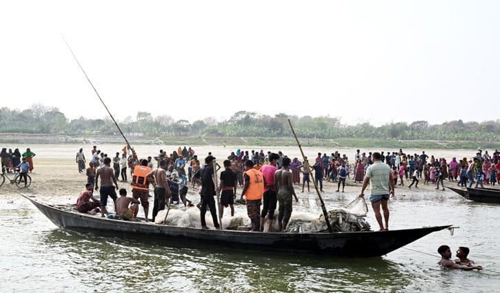 গড়াই নদীতে গোসলে নেমে দুই শিশু নিখোঁজ 