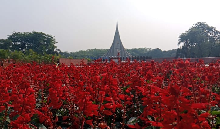 স্বাধীনতা দিবস উদ্‌যাপনে প্রস্তুত জাতীয় স্মৃতিসৌধ