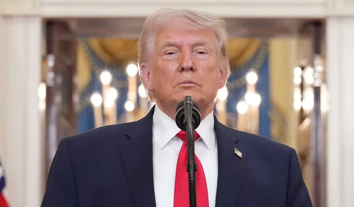 ইরানে ‘পূর্ণাঙ্গ ও চূড়ান্ত বিজয়’ অর্জন হয়েছে: ট্রাম্প