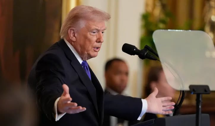 ইরান আক্রমণে বিশ্ব আমাদের সমর্থন দিয়েছে: ট্রাম্প