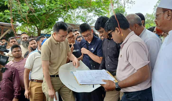 কুড়িগ্রামে সেতু নির্মাণের সম্ভাব্যতা যাচাইয়ে চীনা প্রতিনিধি দল