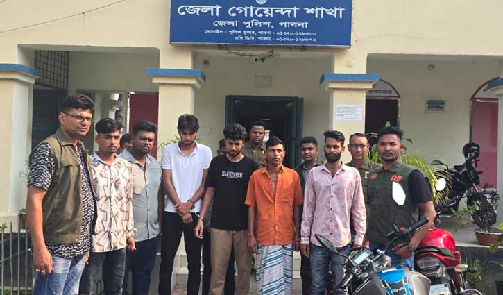 পাবনায় অপহৃত ২ কলেজছাত্র উদ্ধার, গ্রেপ্তার ৮  
