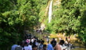 মাধবকুণ্ডে ঝরনার রূপে মুগ্ধ পর্যটকের ঢল