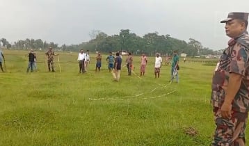 সীমান্তে কাঁটাতারের বেড়া নির্মাণের চেষ্টা, বিজিবি-বিএসএফ পতাকা বৈঠক