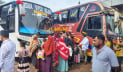 গাড়ির কৃত্রিম সংকট সঙ্গে বাড়তি ভাড়া ‘মড়ার ওপর খাঁড়ার ঘা’