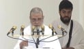 খুতবা শেষে আরাফার ময়দানে নামাজ আদায়