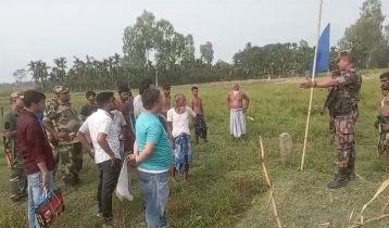 পাটগ্রাম সীমান্তে খুঁটি স্থাপনের চেষ্টা বিএসএফের, রুখে দিল বিজিবি