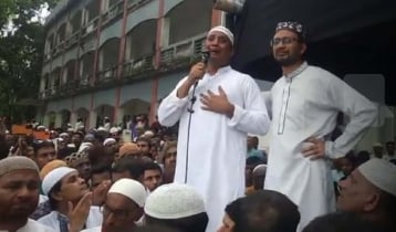 প্যারোলে মুক্তি পেয়ে বাবার জানাজায় সাবেক এমপি সুজন