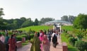 জিয়া উদ্যানে দর্শনার্থীদের ভিড়