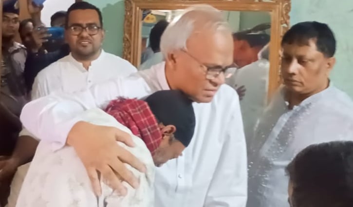 নিহত রামিসাদের বাসায় রিজভী, প্রধানমন্ত্রীর পক্ষে সমবেদনা